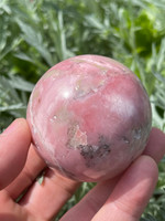 Peruvian Pink Opal sphere (119792)