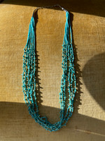 Turquoise Navajo necklace (1112212)