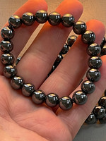 Hematite beaded bracelet (1112398)