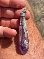 Amethyst set in silver (1112744)