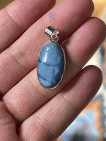 Owyhee Blue Opal set in silver (1112780)