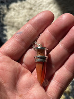 Carnelian & Sunstone pendulum (1112841)