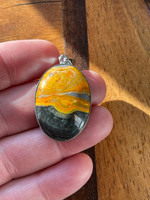 Bumblebee Jasper set in silver (1112862)