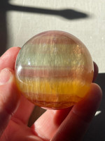 Rainbow Fluorite sphere (1112971)