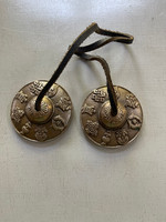 Tibetan Tingsha with Auspicious symbols (1114175)