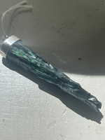 Vivianite set in silver (1114300)