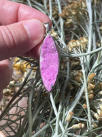 Cobalto Calcite set in silver (1114320)