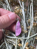 Cobalto Calcite set in silver (1114324)