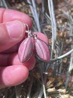 Rhodochrosite earings (1114325)