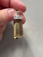 Citrine set in silver (1114457)