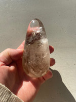 River washed Smokey quartz pebble (1114498)