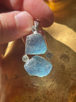 Aquamarine set in silver (1114563)