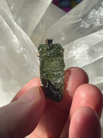 Moldavite set in 14ct Gold (1114569)