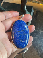 Lapis Lazuli set in silver (1114571)