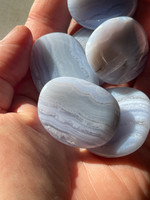 Agate Blue Lace palmstones (1114607)