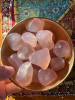 Pink Chalcedony tumbles (1114634)