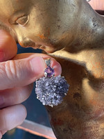 Amethyst set in silver (1114689)