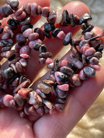 Rhodonite chip bracelet (1114725)