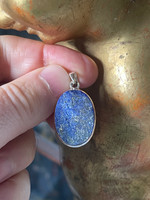 Lapis Lazuli set in silver (1114730)