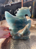 Aquatine Lemurian Calcite Pegasus (1114780)