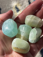 Pistachio Calcite tumblestones (1114788)