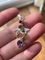 Angel of Confidence set in silver (1114802)