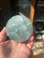 Green Fluorite sphere (1114874)