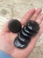 Obsidian palmstones (1114924)