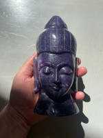Lepidolite Buddha head (1115062)