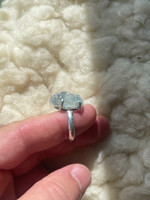 Aquamarine silver ring (1115088)