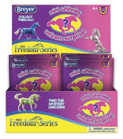  Breyer Horses BOX OF 48  Mini Whinnies Unicorn Surprise Series 3  300196  1:64 Scale