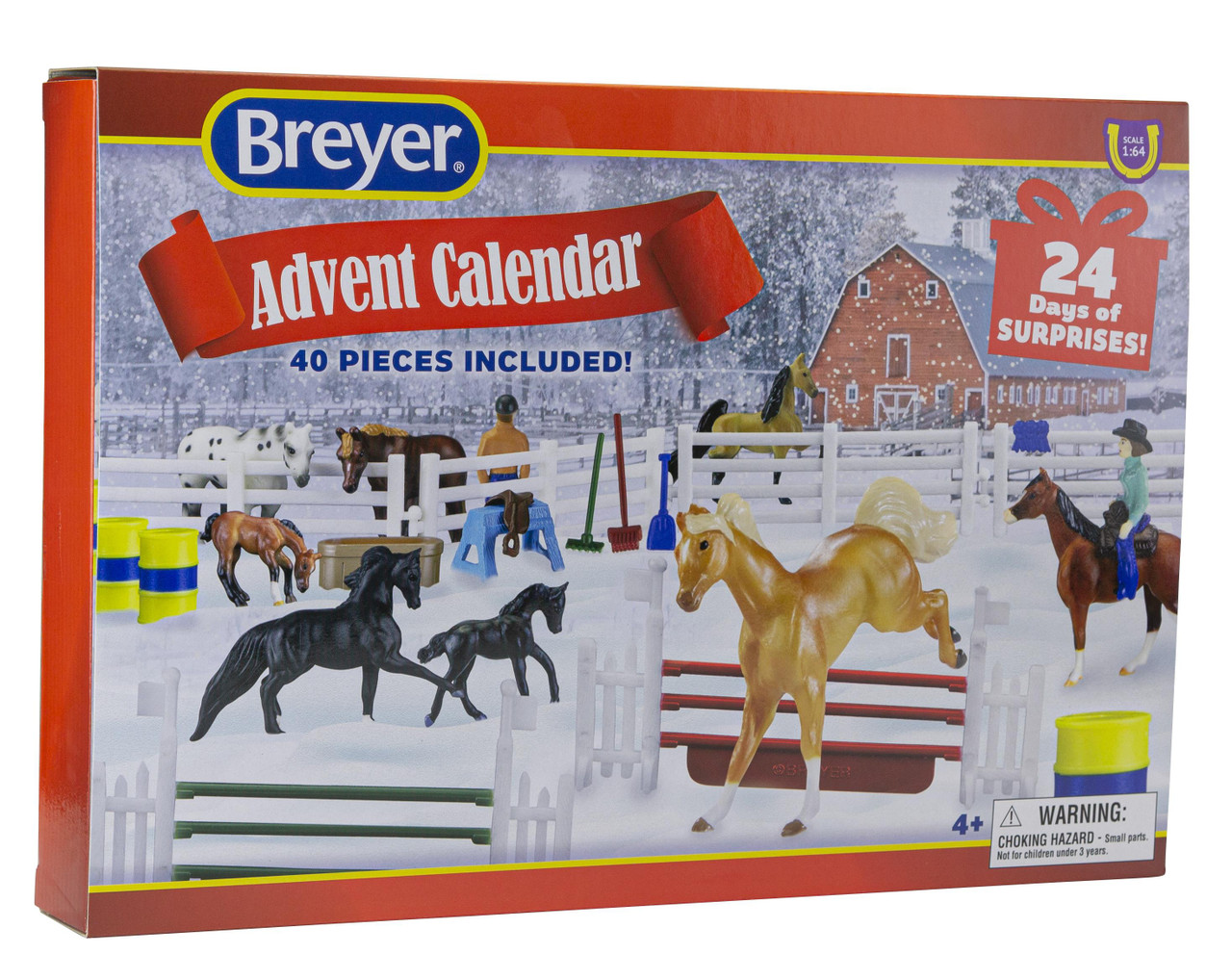 Breyer Horses Christmas Advent Calendar 1:64 Mini Whinnie scale 700700 Breyer Horses Christmas Advent Calendar 1:64 Mini Whinnie scale 700700
