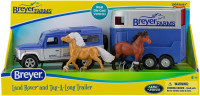 Breyer Horses Farms,  Land Rover & Tag-A-Long Trailer 1:32 Stablemates 59216