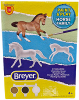 Breyer Horses Horse Family Paint & Play Activity Set 1:32 Stablemates Scale