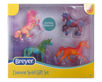 Breyer Horses Unicorn Swirl Gift Set 1:32 Stablemates Scale 6912