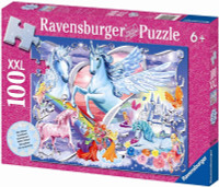 Ravensburger Amazing Unicorns - Glitter Jigsaw Puzzle XXL 100pc