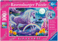 Ravensburger Glitter Unicorn - Glitter Jigsaw Puzzle XXL 100pc