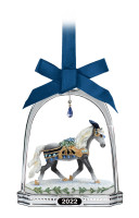 Breyer Horses Snowbird 2022 Stirrup Ornament Stablemates 1:32 Scale 700323