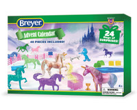 Breyer Horses Unicorn Magic Activity Advent Calendar Play Set 1:64 Mini Whinnie 700723