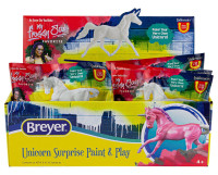 Breyer Horses Unicorn Surprise Full Box of 12 Paint & Play Blind Bag 1:32 Stablemates Scale 4282