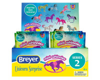 Breyer Horses BOX OF 48 Mini Whinnies Unicorn Surprise Series 2 