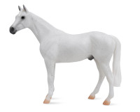 Breyer Horses Fleabitten Grey Thoroughbred 1:12 Classic Scale 1054