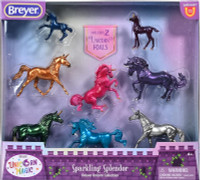 Breyer Horses Sparkling Splendor Deluxe Unicorn Collection 1:32 Stablemates Scale 6937