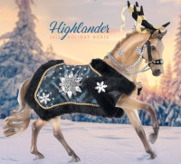 Breyer Horses Highlander Warmblood 2023 Holiday Horse Traditional 1:9 Scale 700126
