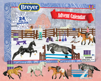  Breyer Horses 40 Piece Advent Calendar 1:64 Mini Whinnies Scale