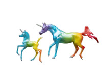  Breyer Horses  Love & Hope Unicorns  1:12 Classic Scale 62124