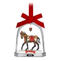 Breyer Horses 2024 Apres Ski Stirrup Christmas Hanging Ornament  1:32 Stablemates Scale  700325