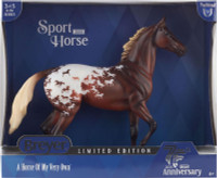 Breyer Horses  Sport Horse Breyer 75th Anniversary 1:9 Traditional Scale 10320