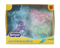 Breyer Horses Gems of the Ocean 4 Unicorns Gift Set 1:32 Stablemates Scale  10473