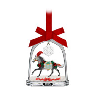 Breyer Horses 2025 Stirrup Ornament - Christmas in Bloom 1:32 Stablemates Scale 10224